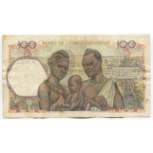 French West Africa 100 Francs 1950