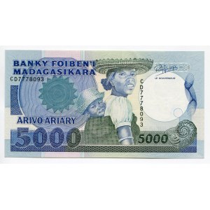 Madagascar 100 Francs / 20 Ariary 1964 - 1970 (ND)
