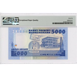 Madagascar 1000 Francs / 200 Ariary 1974 (ND) PMG 66
