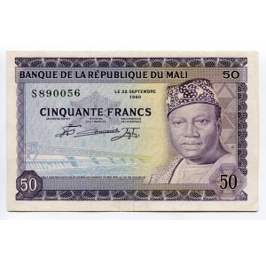 Mali 50 Franc 1967 (ND)