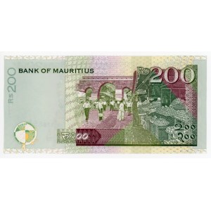 Mauritius 200 Rupees 2007