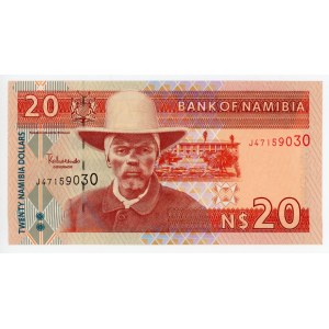 Namibia 20 Dollars 2002 (ND)