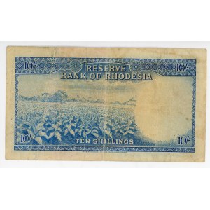 Rhodesia 10 Shillings 1964