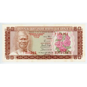 Sierra Leone 50 Cents 1980 Commemorative
