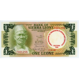 Sierra Leone 1 Leones 1980 Commemorative