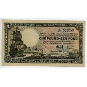 South Africa 1 Pound 1945