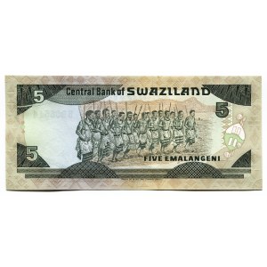 Swaziland 5 Emalangeni 1986 - 1987 (ND)