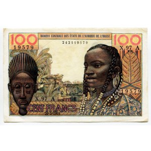 West African States Ivory Coast 100 Francs 1961 (ND) A