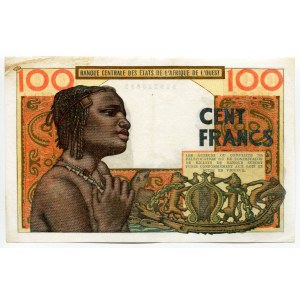West African States Ivory Coast 100 Francs 1959 - 1965 (ND) A