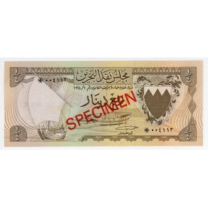 Bahrain 1/4 Dinar 1964 Specimen