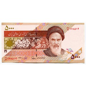 Iran 5000 Rials 2015 (ND)
