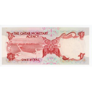 Qatar 1 Riyal 1973 (ND)