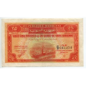 Syria 25 Piastres 1942