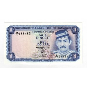 Brunei Satu Ringgit - One Dollar 1978