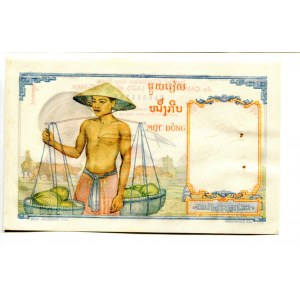 French Indochina 1 Piastre 1953 (ND)