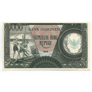 Indonesia 10000 Rupiah 1964
