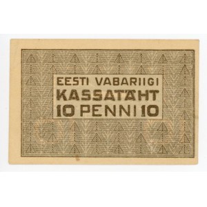 Estonia 10 Penni 1919 (ND)