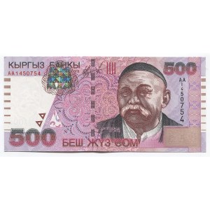 Kyrgyzstan 500 Som 2000