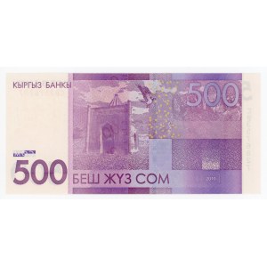 Kyrgyzstan 500 Som 2010