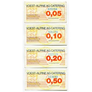 Lithuania Camp Voest-Alpine 5 -10 - 20 - 50 Cents (ND)