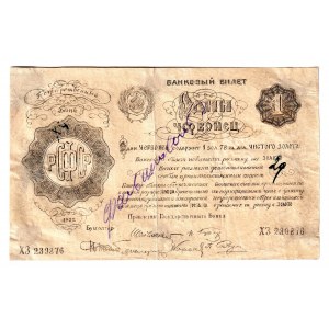 Russia - RSFSR 1 Chervonets 1922 Old Forgery