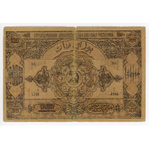 Russia - Transcaucasia Azerbaijan SSR 100000 Roubles 1922