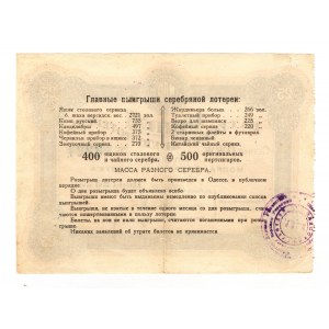 Russia - Central Lottery MOPR-Dobrohim-Ovauk 1924