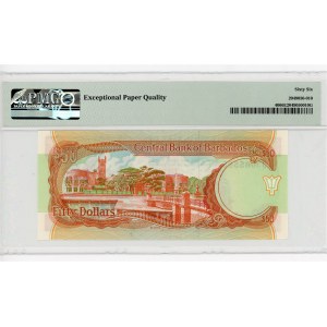 Barbados 50 Dollars 1989 (ND) PMG 66