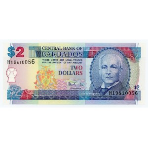 Barbados 2 Dollars 1998 (ND)