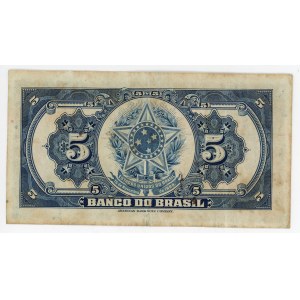 Brazil 5 Mil Reis 1923