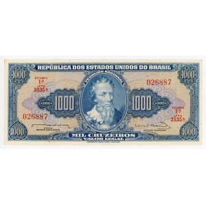 Brazil 1000 Cruzeiros 1963 (ND)