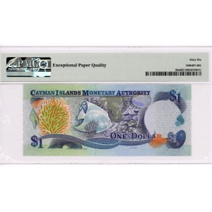 Cayman Islands 1 Dollar 2003 PMG 66