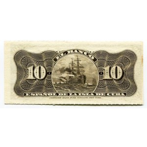 Cuba 10 Centavos 1897