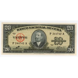 Cuba 20 Pesos 1960