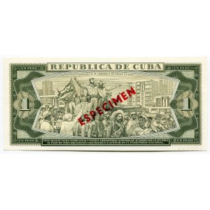 Cuba 1 Peso 1981 Specimen
