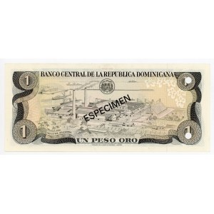 Dominican Republic 1 Peso Oro 1982 Specimen