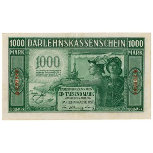 Germany - Empire Occupation of Kowno 1000 Mark 1918