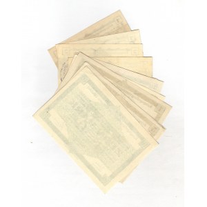 Germany - Empire Golzern (Mulde) Lager Notes WWI 1-2-5-10 Pfennig 1-2-5-10 Mark 1916