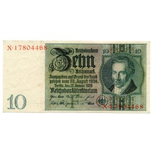 Germany - Weimar Republic 10 Reichsmark 1929