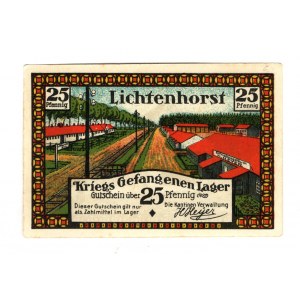 Germany - Weimar Republic Hanover Lichtenhorst 25 Pfennig 1922 (ND)