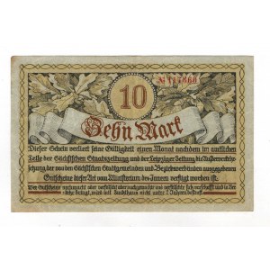Germany - Weimar Republic Saxony Rochlitz 10 Mark 1923