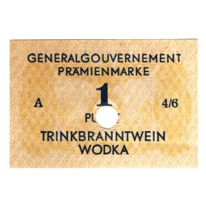 Germany - Third Reich 1 Punkt of Vodka 1940 (ND)