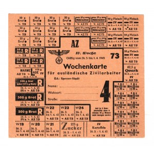 Germany - Third Reich Speyer Product Card 1945