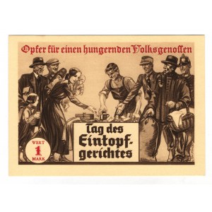 Germany - Third Reich Winter Help Postcard 1933 - 1934 (ND)