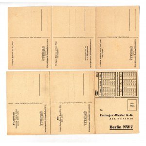 Germany - Third Reich 6 x Winter Help Postcards 1933 - 1934