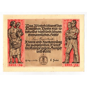 Germany - Third Reich Winter Help Agitation 1935 - 1936 (ND)