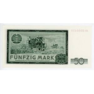 Germany - DDR 50 Deutsche Mark 1964