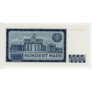 Germany - DDR 100 Deutsche Mark 1964