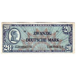 Germany - FRG 20 Deutsche Mark 1948 (ND)