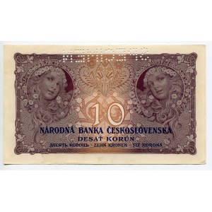 Czechoslovakia 10 Korun 1927 Specimen
